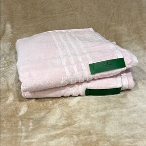 Kate Spade Blush Pink Towels